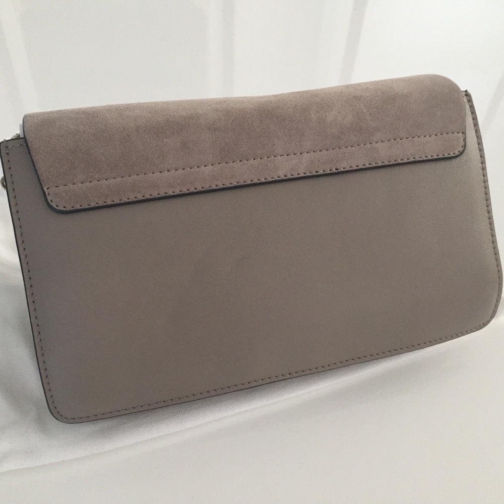(SOLD) Chloé Small Faye Shoulder Bag, Motty Grey - Picture 8 of 14